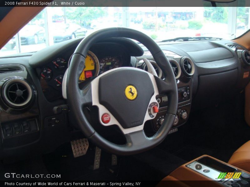 Dashboard of 2008 F430 Spider F1
