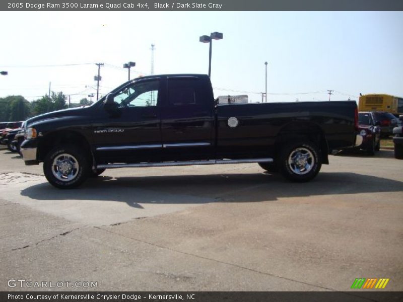Black / Dark Slate Gray 2005 Dodge Ram 3500 Laramie Quad Cab 4x4