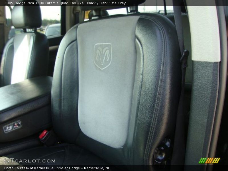 Black / Dark Slate Gray 2005 Dodge Ram 3500 Laramie Quad Cab 4x4