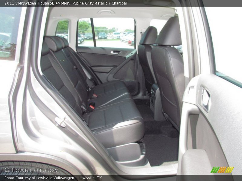 Alpine Gray Metallic / Charcoal 2011 Volkswagen Tiguan SE 4Motion