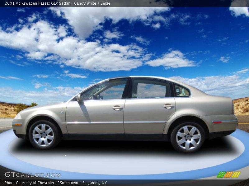 Candy White / Beige 2001 Volkswagen Passat GLX Sedan