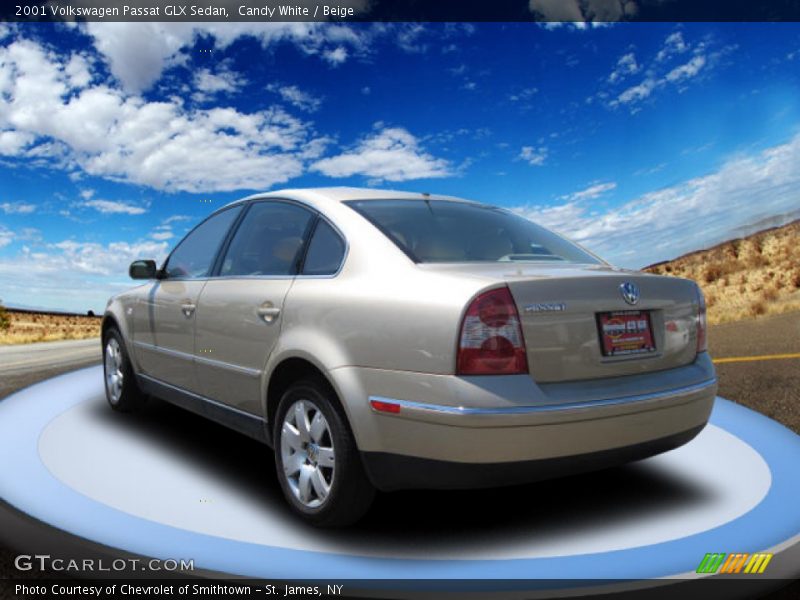 Candy White / Beige 2001 Volkswagen Passat GLX Sedan