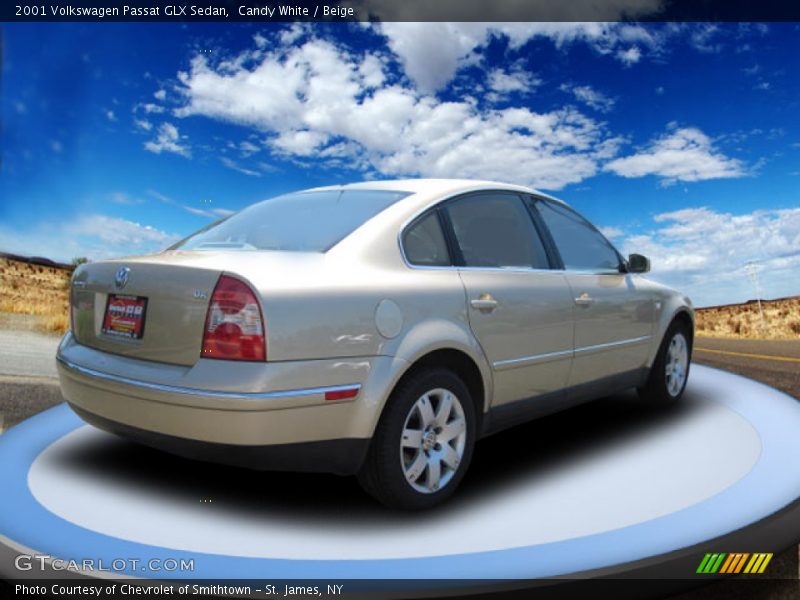 Candy White / Beige 2001 Volkswagen Passat GLX Sedan