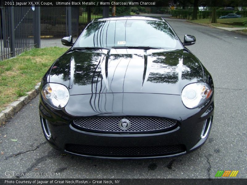 Ultimate Black Metallic / Warm Charcoal/Warm Charcoal 2011 Jaguar XK XK Coupe