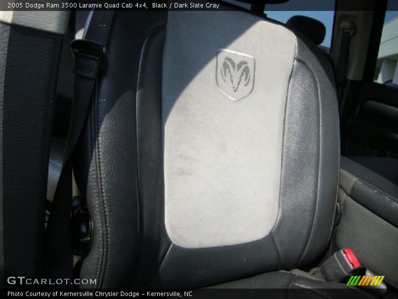 Black / Dark Slate Gray 2005 Dodge Ram 3500 Laramie Quad Cab 4x4