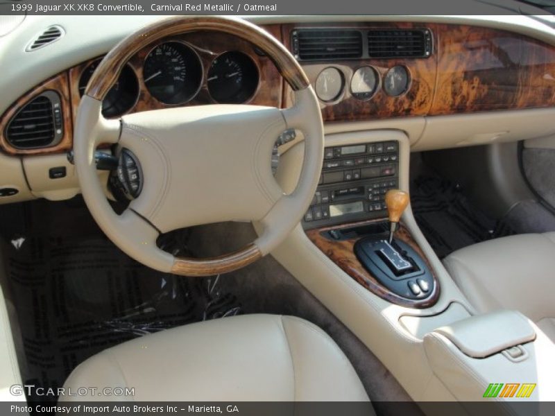  1999 XK XK8 Convertible Oatmeal Interior