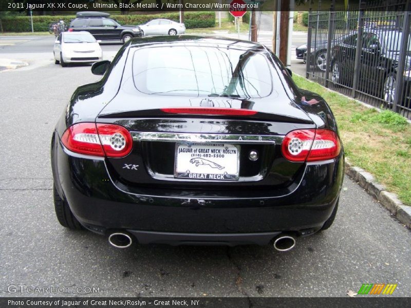 Ultimate Black Metallic / Warm Charcoal/Warm Charcoal 2011 Jaguar XK XK Coupe