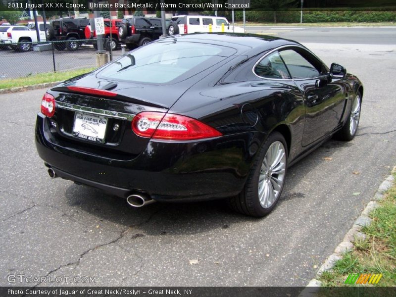 Ultimate Black Metallic / Warm Charcoal/Warm Charcoal 2011 Jaguar XK XK Coupe