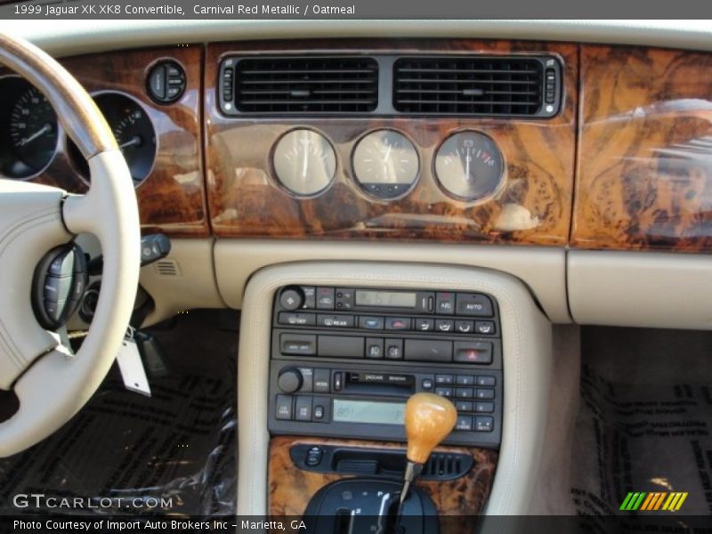 Carnival Red Metallic / Oatmeal 1999 Jaguar XK XK8 Convertible