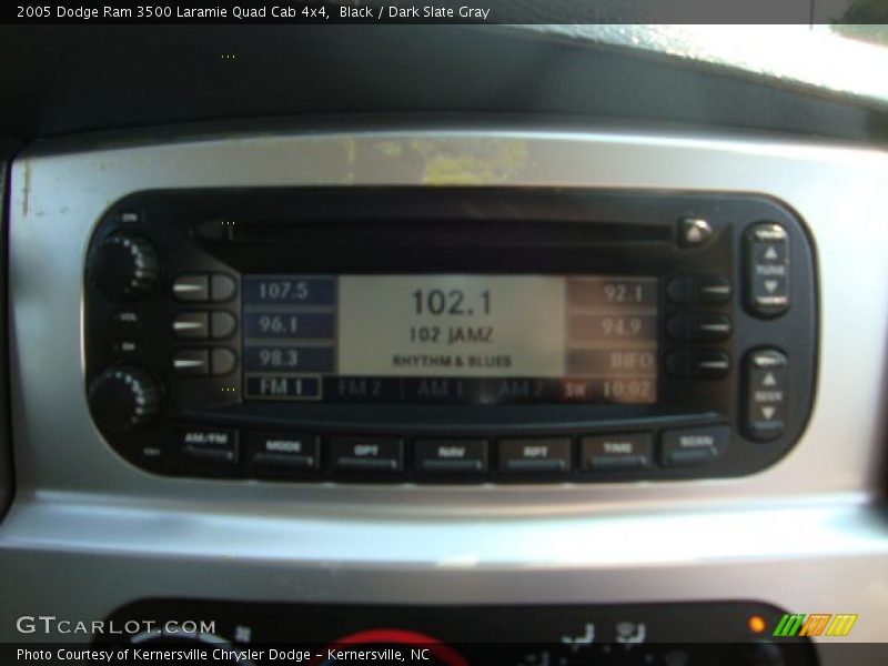 Black / Dark Slate Gray 2005 Dodge Ram 3500 Laramie Quad Cab 4x4