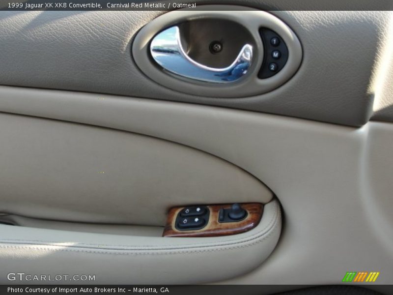 Carnival Red Metallic / Oatmeal 1999 Jaguar XK XK8 Convertible
