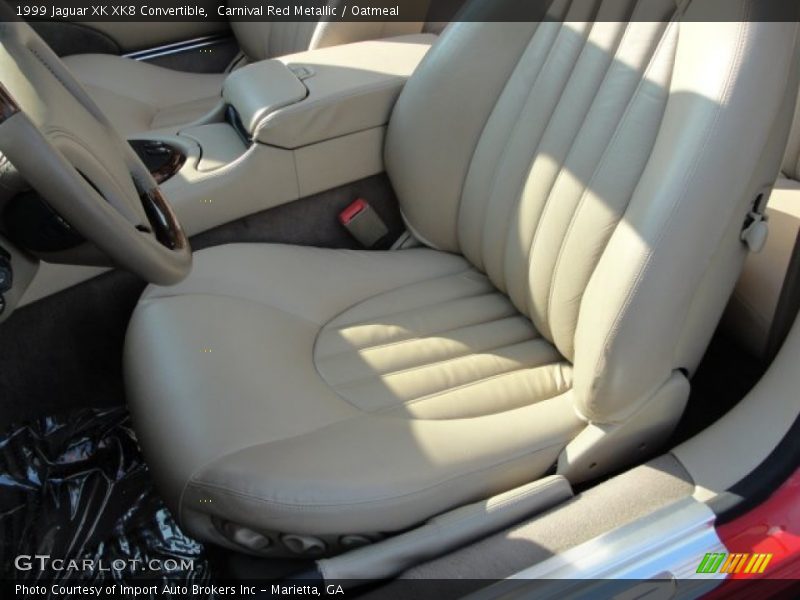  1999 XK XK8 Convertible Oatmeal Interior
