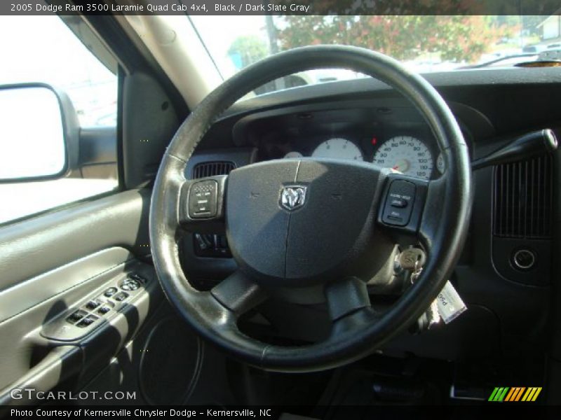 Black / Dark Slate Gray 2005 Dodge Ram 3500 Laramie Quad Cab 4x4