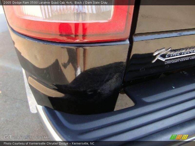 Black / Dark Slate Gray 2005 Dodge Ram 3500 Laramie Quad Cab 4x4