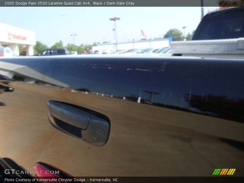 Black / Dark Slate Gray 2005 Dodge Ram 3500 Laramie Quad Cab 4x4