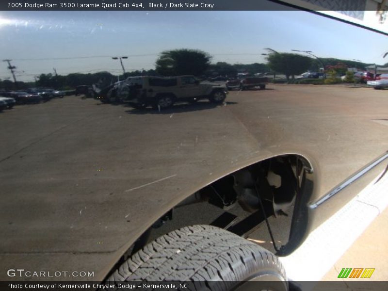 Black / Dark Slate Gray 2005 Dodge Ram 3500 Laramie Quad Cab 4x4