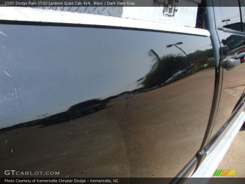 Black / Dark Slate Gray 2005 Dodge Ram 3500 Laramie Quad Cab 4x4