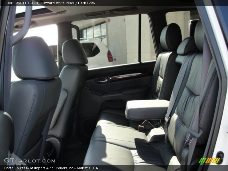 Blizzard White Pearl / Dark Gray 2008 Lexus GX 470