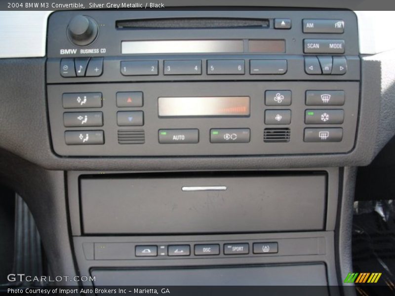Controls of 2004 M3 Convertible