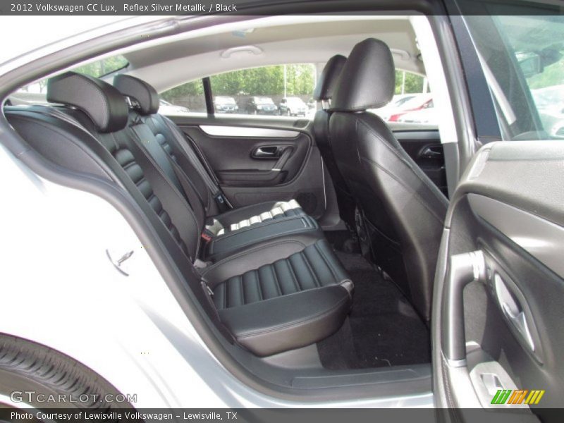 Reflex Silver Metallic / Black 2012 Volkswagen CC Lux