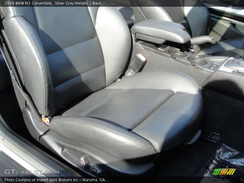Silver Grey Metallic / Black 2004 BMW M3 Convertible