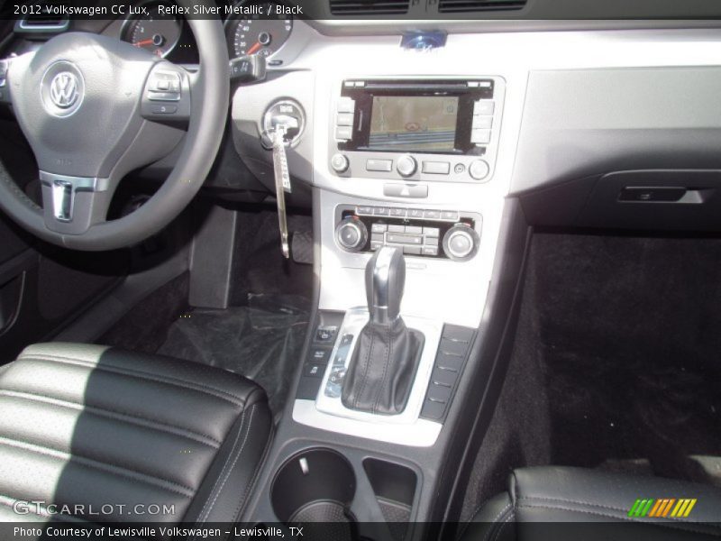 Reflex Silver Metallic / Black 2012 Volkswagen CC Lux