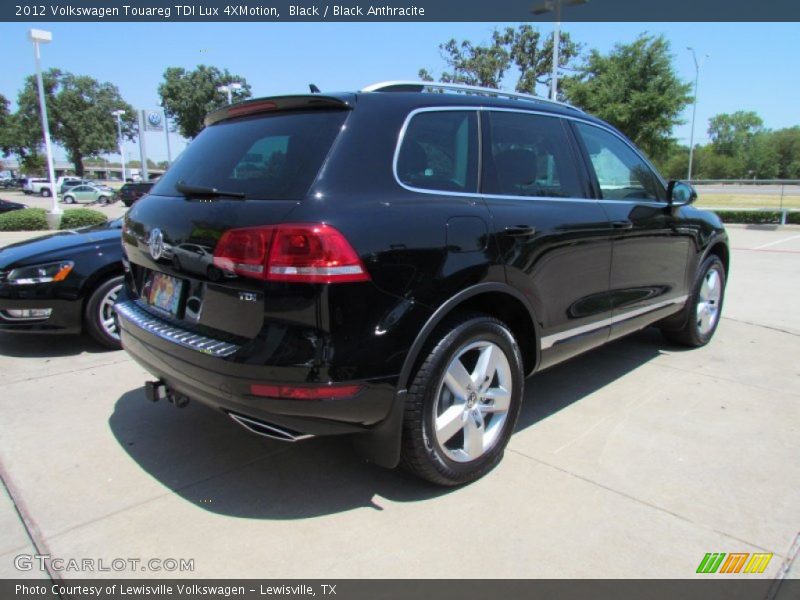 Black / Black Anthracite 2012 Volkswagen Touareg TDI Lux 4XMotion