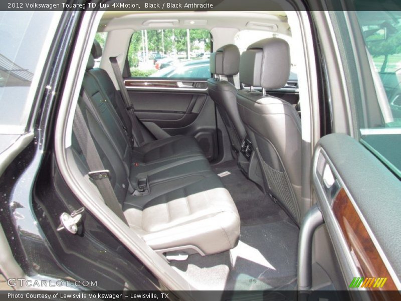 Black / Black Anthracite 2012 Volkswagen Touareg TDI Lux 4XMotion