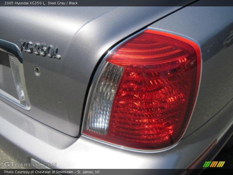 Steel Gray / Black 2005 Hyundai XG350 L