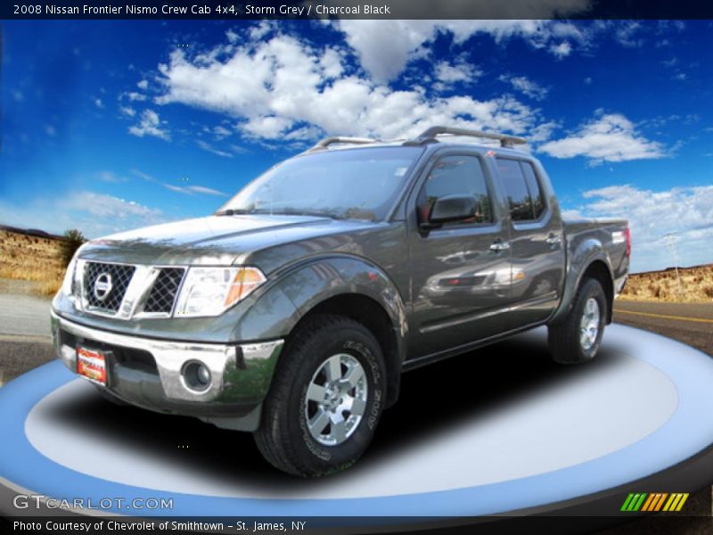 Storm Grey / Charcoal Black 2008 Nissan Frontier Nismo Crew Cab 4x4