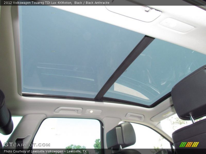 Sunroof of 2012 Touareg TDI Lux 4XMotion