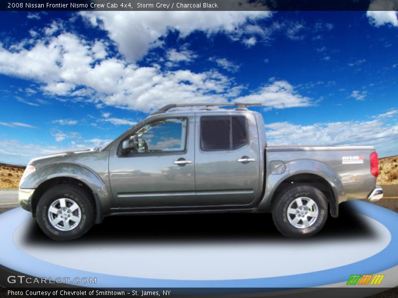 Storm Grey / Charcoal Black 2008 Nissan Frontier Nismo Crew Cab 4x4