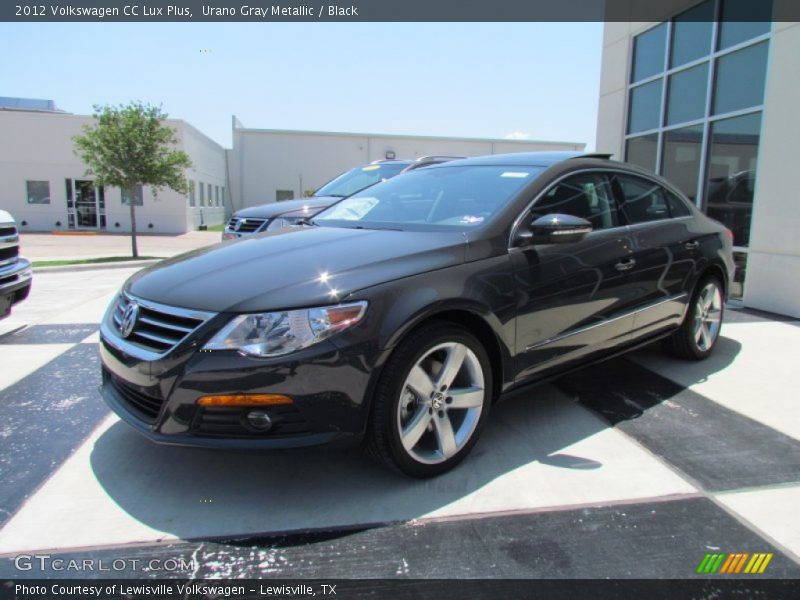 Urano Gray Metallic / Black 2012 Volkswagen CC Lux Plus