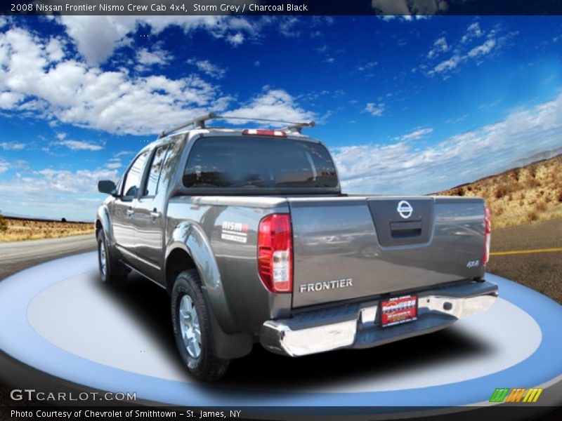 Storm Grey / Charcoal Black 2008 Nissan Frontier Nismo Crew Cab 4x4
