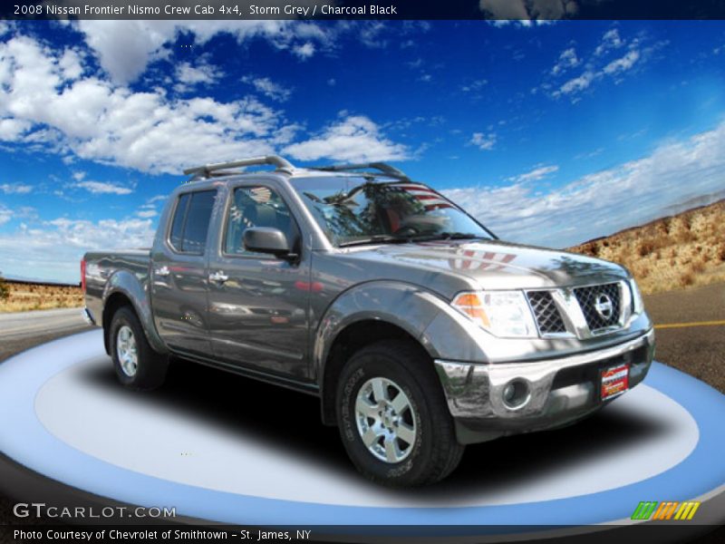 Storm Grey / Charcoal Black 2008 Nissan Frontier Nismo Crew Cab 4x4