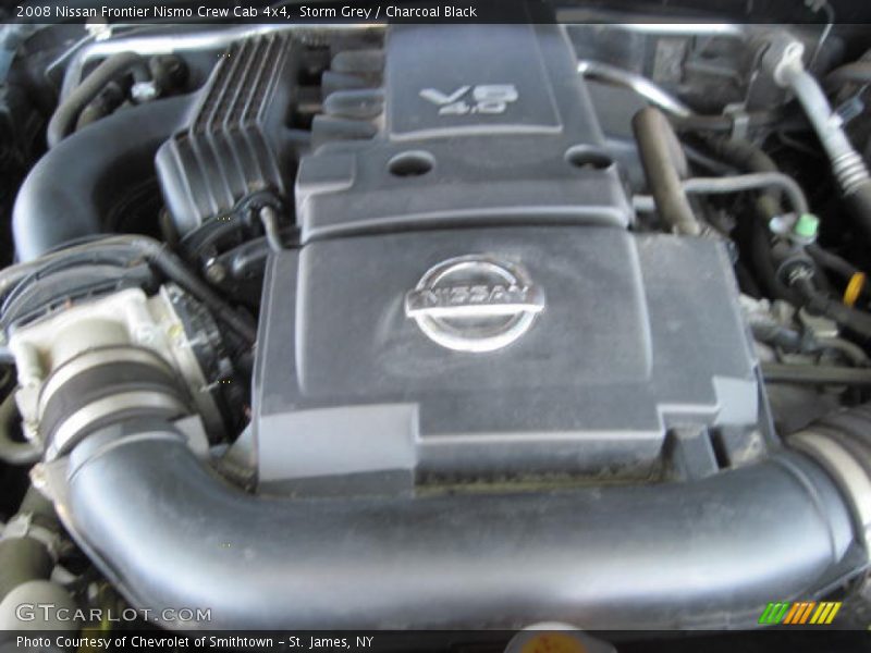 Storm Grey / Charcoal Black 2008 Nissan Frontier Nismo Crew Cab 4x4