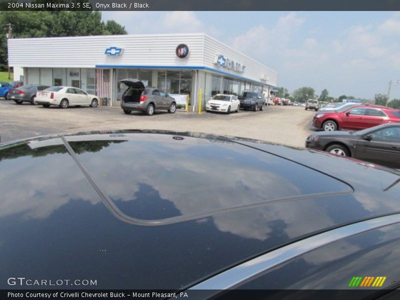 Onyx Black / Black 2004 Nissan Maxima 3.5 SE