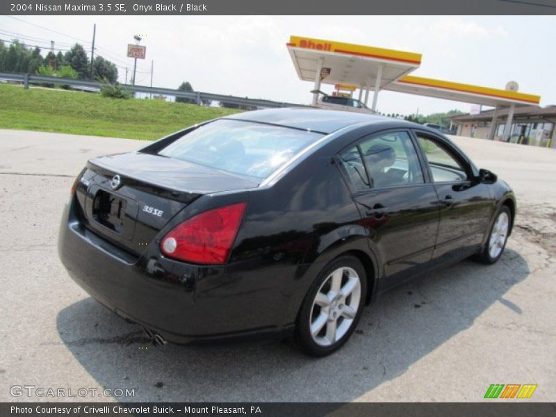 Onyx Black / Black 2004 Nissan Maxima 3.5 SE