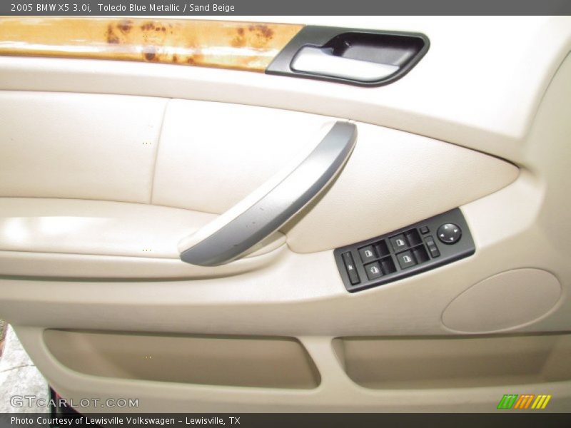 Toledo Blue Metallic / Sand Beige 2005 BMW X5 3.0i