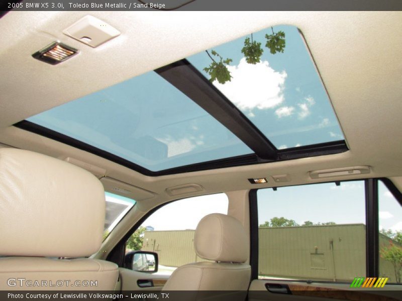 Toledo Blue Metallic / Sand Beige 2005 BMW X5 3.0i