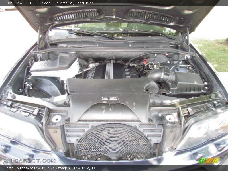 Toledo Blue Metallic / Sand Beige 2005 BMW X5 3.0i