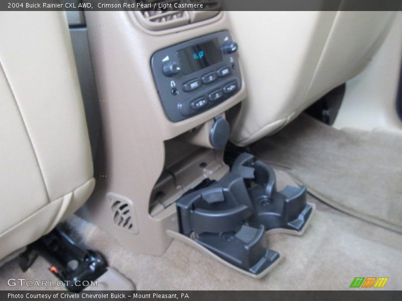 Crimson Red Pearl / Light Cashmere 2004 Buick Rainier CXL AWD