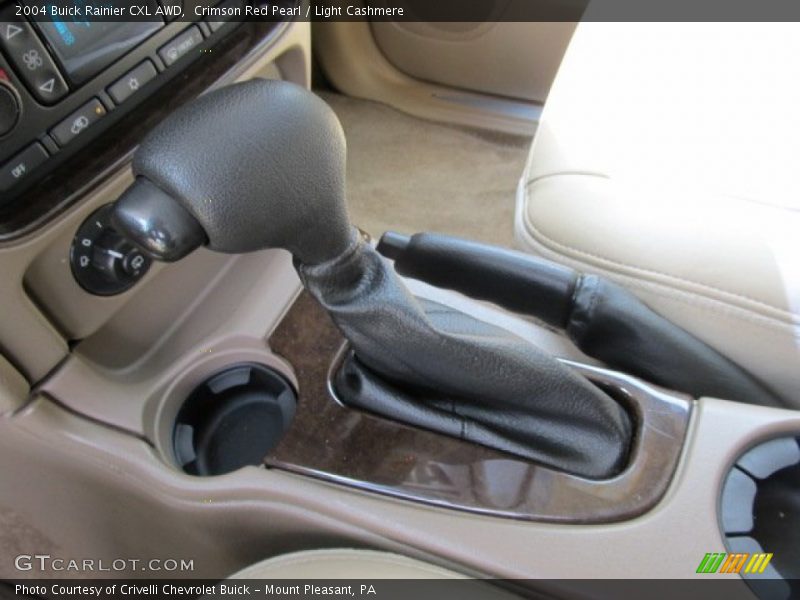 Crimson Red Pearl / Light Cashmere 2004 Buick Rainier CXL AWD