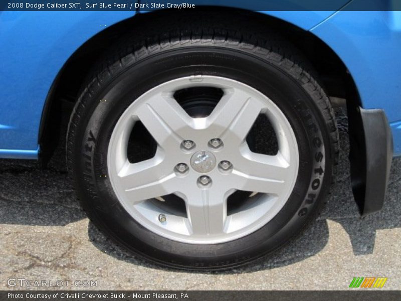 Surf Blue Pearl / Dark Slate Gray/Blue 2008 Dodge Caliber SXT