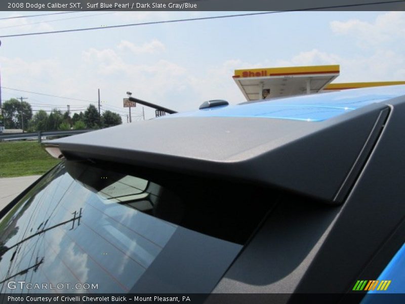 Surf Blue Pearl / Dark Slate Gray/Blue 2008 Dodge Caliber SXT
