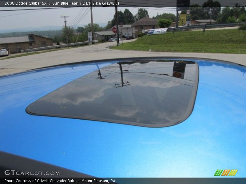 Surf Blue Pearl / Dark Slate Gray/Blue 2008 Dodge Caliber SXT
