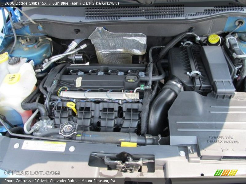 Surf Blue Pearl / Dark Slate Gray/Blue 2008 Dodge Caliber SXT
