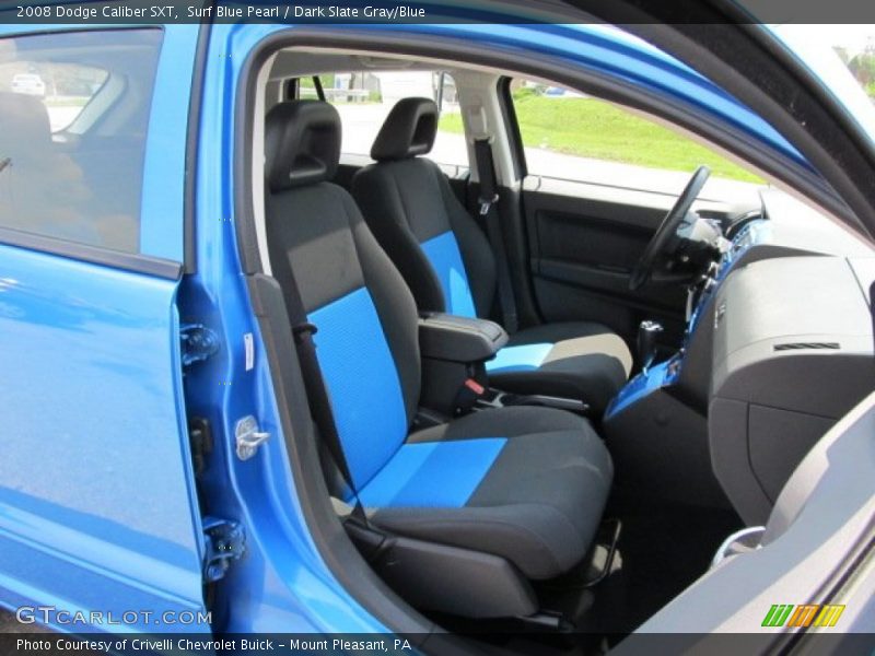 Surf Blue Pearl / Dark Slate Gray/Blue 2008 Dodge Caliber SXT