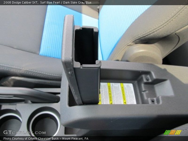 Surf Blue Pearl / Dark Slate Gray/Blue 2008 Dodge Caliber SXT