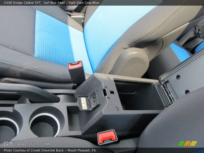 Surf Blue Pearl / Dark Slate Gray/Blue 2008 Dodge Caliber SXT